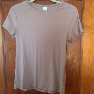 H&M Ribbed T-Shirt